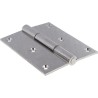 Pinet Stainless Steel Butt Hinge, Screw Fixing, Fixed Pin, 100 mm x 80 mm x 3 mm 726-4119