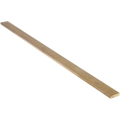 RS PRO Brass Metal Flat Bar 1in Width, 0.25in Height, 500mm Length 728-6908