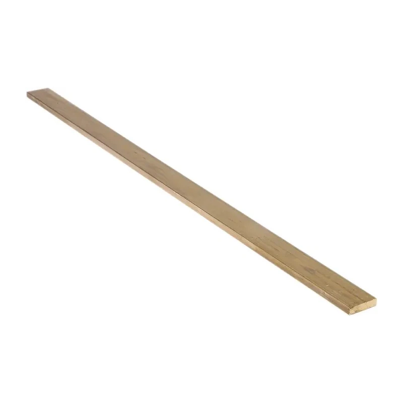 RS PRO Brass Metal Flat Bar 1in Width, 0.25in Height, 500mm Length 728-6908