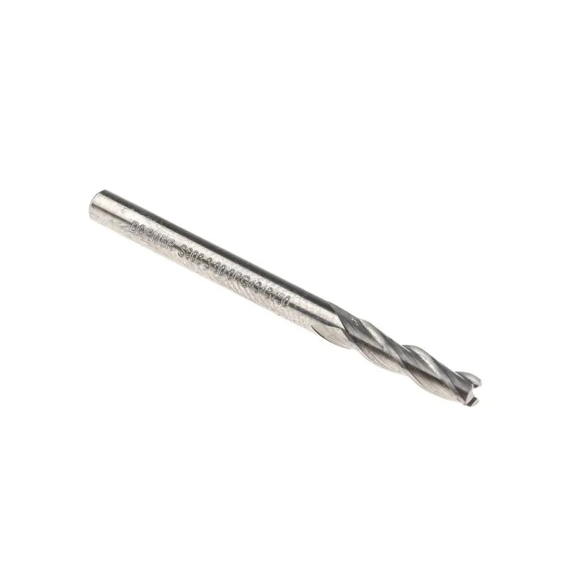Dormer Slot Drill 3 Flutes, 3 mm Cutter Diameter, Plain Shank, 12 mm Cut Length, Solid Micrograin Carbide S9033.0