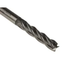 Dormer End Mill, 10 mm Cutter Diameter, Cobalt High Speed Steel, 10 mm Weldon Shank, 45 mm Cut Length C27310.0