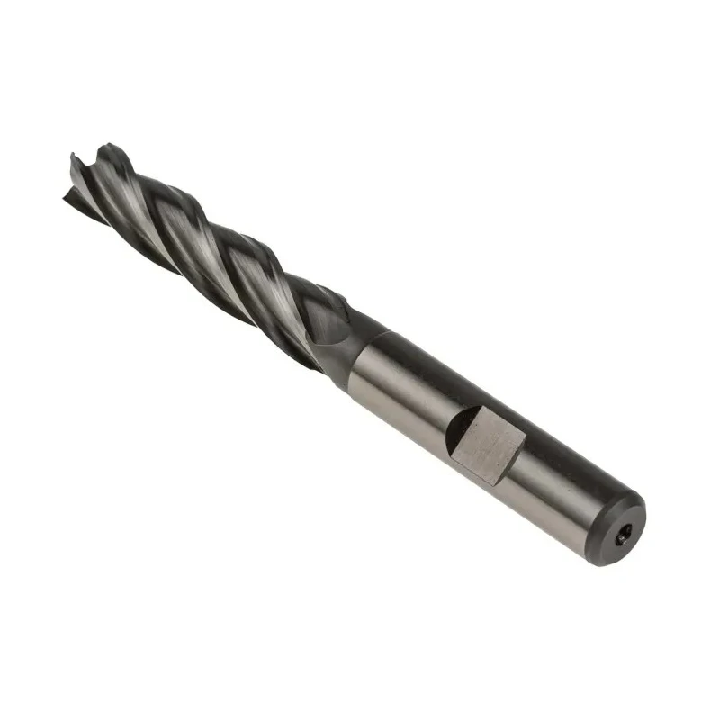 Dormer End Mill, 10 mm Cutter Diameter, Cobalt High Speed Steel, 10 mm Weldon Shank, 45 mm Cut Length C27310.0