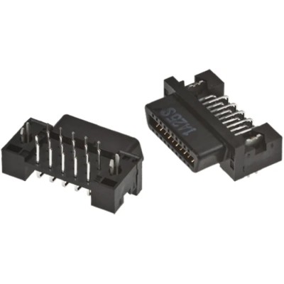 Hirose FX2 Series Right Angle Through Hole PCB Socket, 32-Contact, 2 Row, 1.27 mm Pitch, Solder FX2-32S-1.27DSL(71)