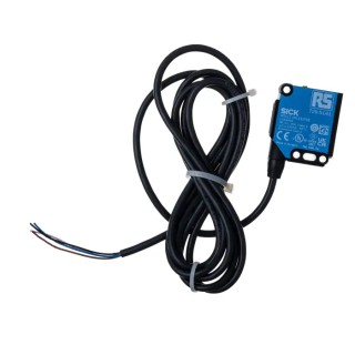 RS PRO Diffuse Photoelectric Sensor Block Sensor 40 mm to 1 m Detection Range PNP Output IP67 30V DC 100mA 2.5ms 729-5141