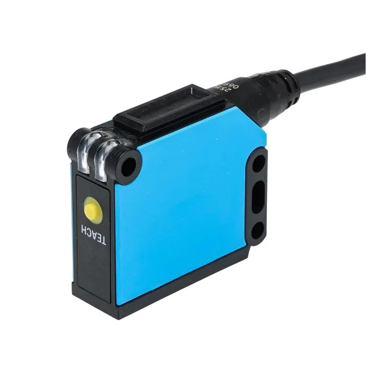 RS PRO Diffuse Photoelectric Sensor Block Sensor 40 mm to 1 m Detection Range PNP Output IP67 30V DC 100mA 2.5ms 729-5141