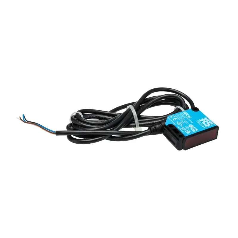 RS PRO Diffuse Photoelectric Sensor Block Sensor 40 mm to 1 m Detection Range PNP Output IP67 30V DC 100mA 2.5ms 729-5141