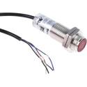 RS PRO Retroreflective Photoelectric Sensor Barrel Style 50 mm to 7 m Detection Range, PNP Output, IP67 Rated 729-5117