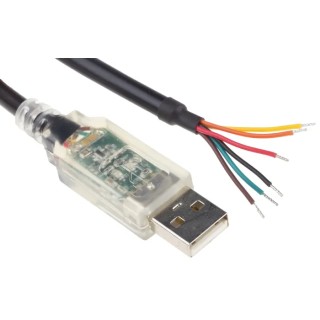 FTDI Chip TTL to USB Serial Converter Generic Cable for Devices with a Logic Level Serial TTL-232RG-VSW5V-WE