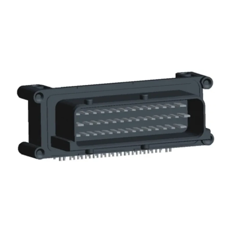 TE Connectivity Timer Automotive Connector 42 Contacts, 2 Rows, Through Hole, Solder Termination, Polybutylene 1-963224-1