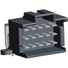 TE Connectivity Timer Automotive Connector Male Black Through Hole 15 Way Solder Termination 3-966140-2