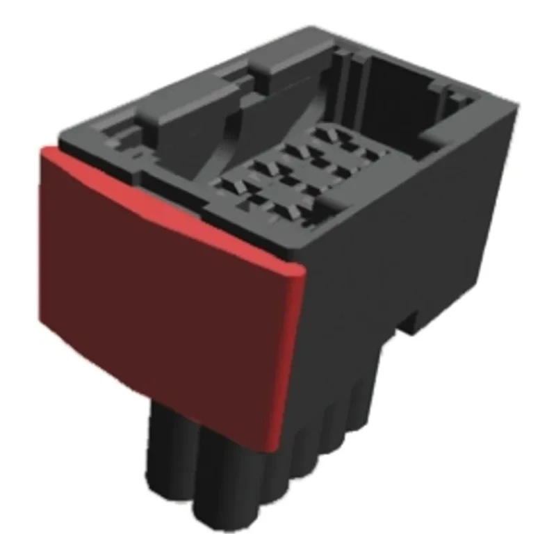 TE Connectivity Junior Power Timer Automotive Connector Female Black Cable 10 Way Crimp Termination 1-963214-1