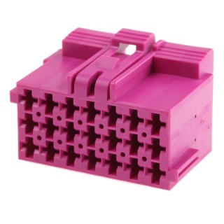 TE Connectivity Junior Power Timer Fibreglass Reinforced Polybutylene Terephthalate Female 21 Way Connector 1-967625-3