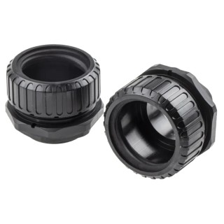 Adaptaflex Non-Metallic System Black Conduit Fitting 50 mm Nominal Size M50 Polyamide 66 IP65 7TCA296060R0151 XF50/M50/D