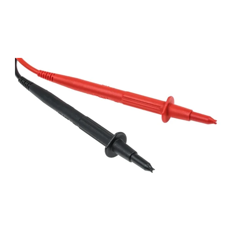 Staubli Multimeter Test Lead 1m, CAT II 1kV, 19A, Right Angle Plug 99.00047