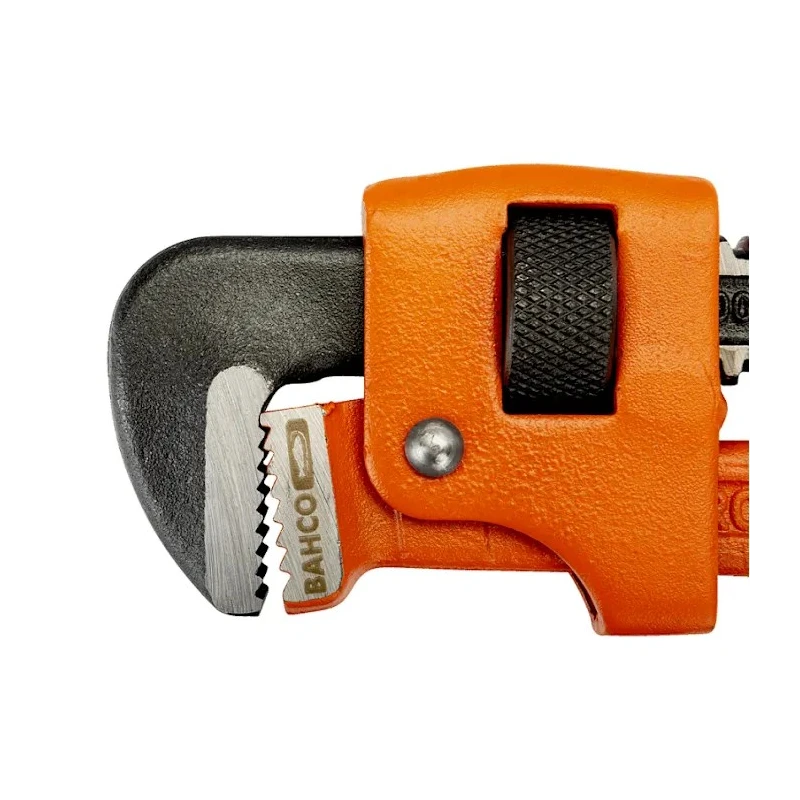 Bahco Steel Chrome Finish Pipe Wrench 76 mm Jaw Capacity, 535mm Overall Length 361-24