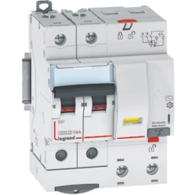 Legrand DX3 Series Residual Current Device 32A 1-Pole 30 mA Type AC 10 kA 230V AC 4 111 61