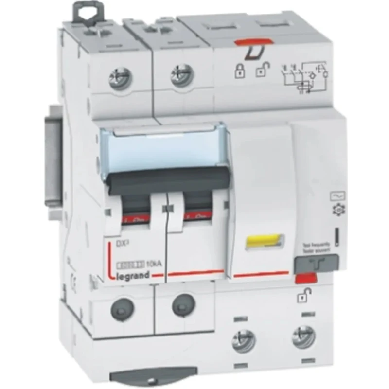 Legrand DX3 Series Residual Current Device 32A 1-Pole 30 mA Type AC 10 kA 230V AC 4 111 61