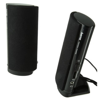Hama PC Speaker 2x 120mW RMS Power, Frequency Response 140 to 20000 Hz E80 57139