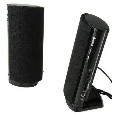 Hama PC Speaker 2x 120mW RMS Power, Frequency Response 140 to 20000 Hz E80 57139