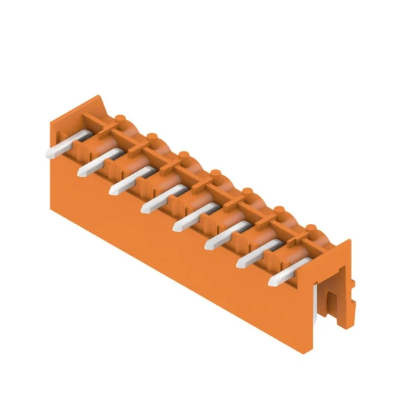 Weidmuller SL Series Pluggable Terminal Block, 8 Contacts, 5.08 mm Pitch, 18A Current, 400V, Right Angle, Solder 1146850000