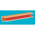 Weidmuller OMNIMATE SL Series Pluggable Terminal Block 16-Contact 5.08 mm Pitch 1 Row 18A 400V 1147030000