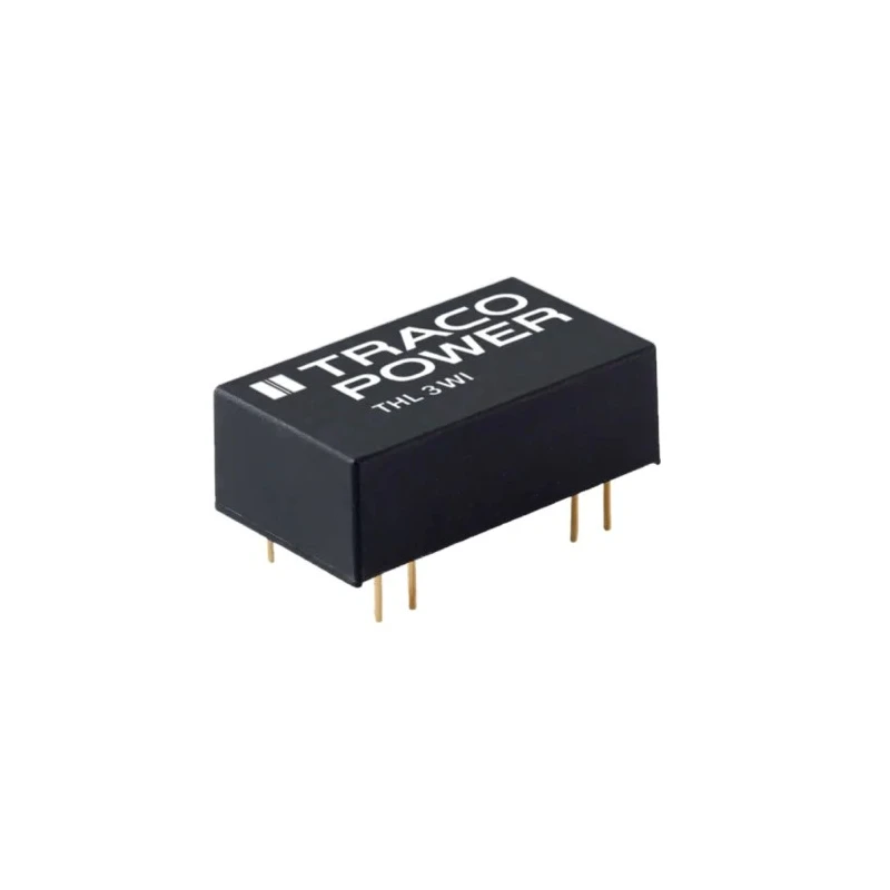 TRACOPOWER Regulated Isolated DC/DC Converter 24V DC 125mA 3W PCB Mount Surface Mount THL 3-4815WI