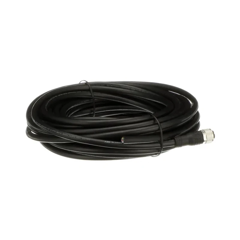 ABB Female 8 Way M12 Female to Unterminated Free End Sensor Actuator Cable, 10m, 24V, PVC Jacket 2TLA020056R4000 M12-C103