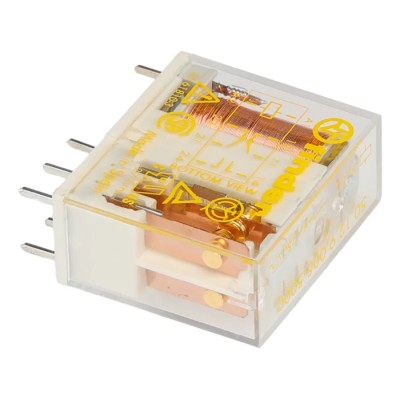 Finder PCB Force Guided Relay 5V DC Coil Voltage 2-Pole DPDT 50.12.9.005.5000