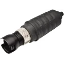 Switchcraft Straight Circular Connector Backshell Thermoplastic Housing Black 42.2mm EN3BOOTLKIT