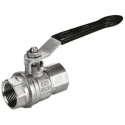 RS PRO Nickel Plated Brass Threaded Ball Valve BSPP 2 Inch 733-5195