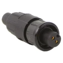 Switchcraft Circular Connector, 2 Contacts, Cable Mount, Subminiature Socket Female, IP67, 7.5A, 600V 16282-2SG-311