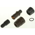 Switchcraft Circular Connector, 2 Contacts, Cable Mount, Subminiature Socket Female, IP67, 7.5A, 600V 16282-2SG-311
