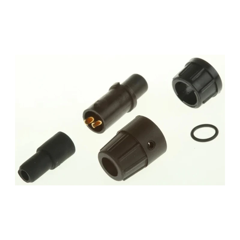 Switchcraft Circular Connector, 2 Contacts, Cable Mount, Subminiature Socket Female, IP67, 7.5A, 600V 16282-2SG-311