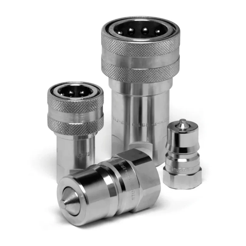 RS PRO Carbon Steel Hydraulic Quick Connect Coupling Female BSP 1/4 in, 350 bar 733-5592