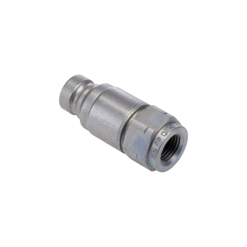 RS PRO Carbon Steel Hydraulic Quick Connect Coupling Female G 1/4 in, 420 bar 733-5621