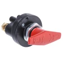 RS PRO 2-Pole Panel Mount Battery Isolator Switch, IP65, 2500A, 315A, Red Handle, Screw Terminal 733-5653
