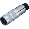 binder Industrial Circular Connector 3 Contacts Cable Plug Female M16 250V 7A IP67 Metal Housing 423 Series 99-5106-210-03