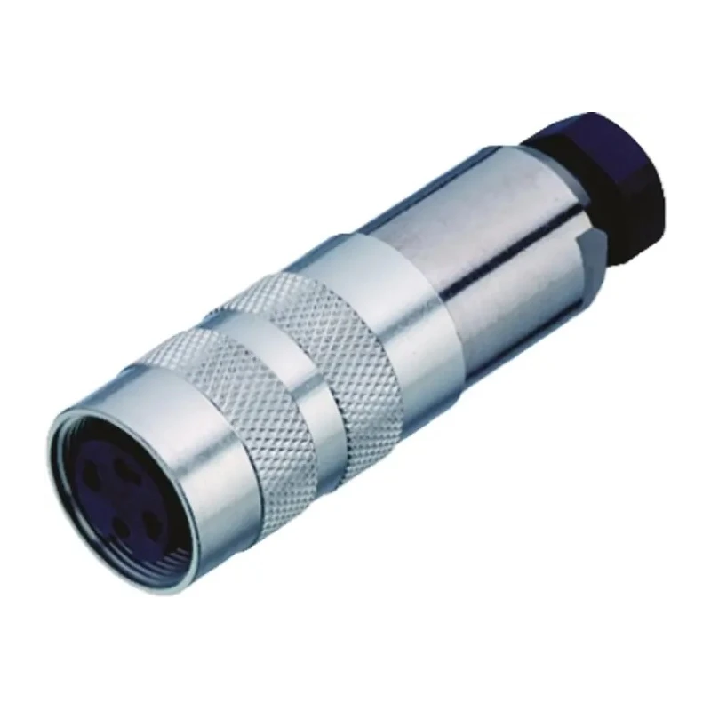 binder Industrial Circular Connector 3 Contacts Cable Plug Female M16 250V 7A IP67 Metal Housing 423 Series 99-5106-210-03