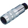 binder Industrial Circular Connector 3 Contacts Cable Plug Female M16 250V 7A IP67 Metal Housing 423 Series 99-5106-210-03
