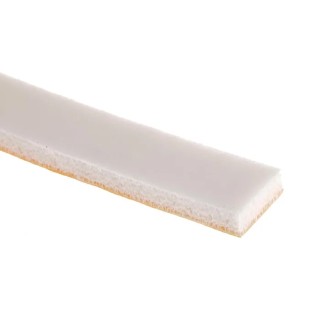 RS PRO White Silicone Foam Tape 15mm Width x 6m Length x 4.8mm Thickness Acrylic Adhesive Single Sided 733-6808