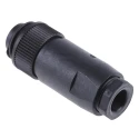 binder Circular Connector, 7 Contacts, Cable Mount, Plug Male, 10A, 250V, IP67, 693 Series RD24