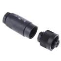 binder Industrial Circular Connector 4 Contacts Cable Socket Female IP67 16A 400V RD24 693 Series RD24