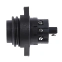 binder 7-Contact Panel Mount Male Socket Power Connector IP67, M3, 250V 10A 693 Series 09-4219-00-07