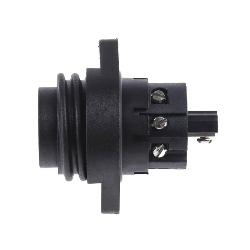 binder 7-Contact Panel Mount Male Socket Power Connector IP67, M3, 250V 10A 693 Series 09-4219-00-07
