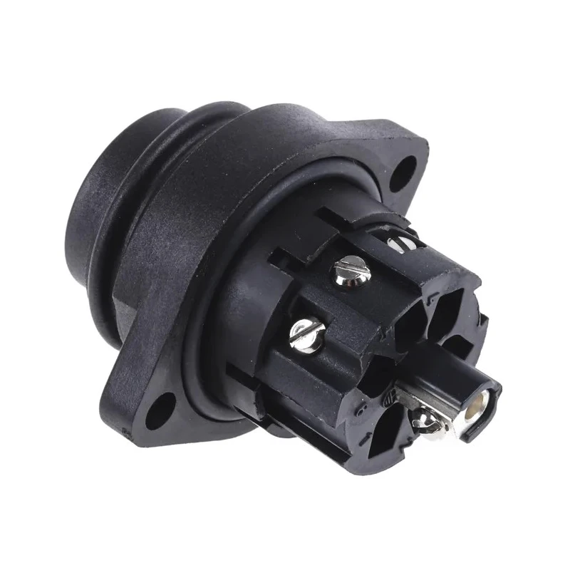 binder 7-Contact Panel Mount Male Socket Power Connector IP67, M3, 250V 10A 693 Series 09-4219-00-07