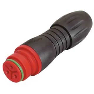 binder Industrial Circular Connector 12 Contacts Cable Plug Female Miniature IP67 720 Series 99-9134-52-12
