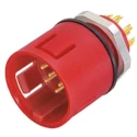 binder Circular Connector, 8 Contacts, Panel Mount, Miniature Socket, Male, IP67, 720 Series 99-9127-50-08