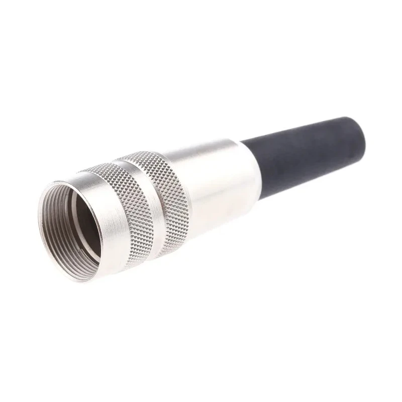 binder Circular Connector 2 Contacts Cable Mount M16 Socket Female IP40 Metal Housing 680 Series 09-0302-00-02