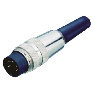 binder Circular Connector Cable Socket 16 Contacts M16 Connector IP40 680 Series 09-0337-00-16