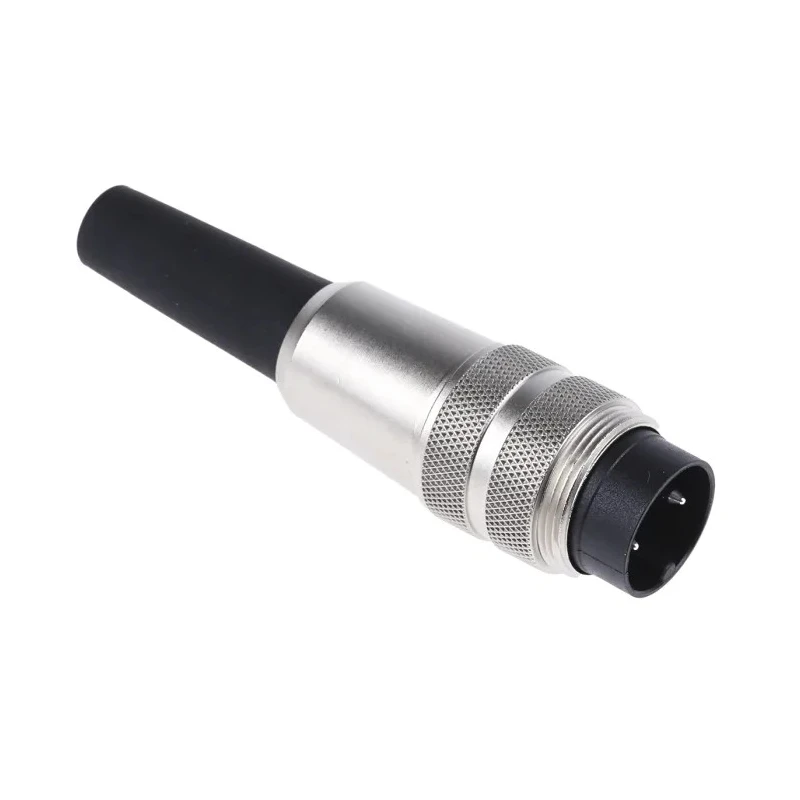 binder Circular Connector 2 Contacts Cable M16 Plug Male IP40 680 Series 09-0301-00-02